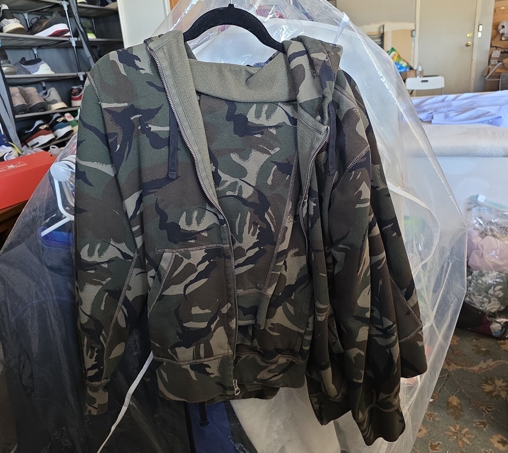 Polo Ralph Lauren Olive & Black Camo Hoodie